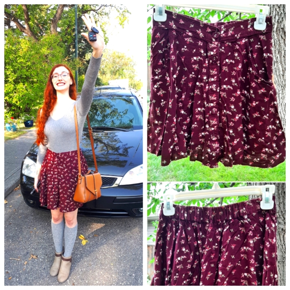 COPY * Angie floral skirt